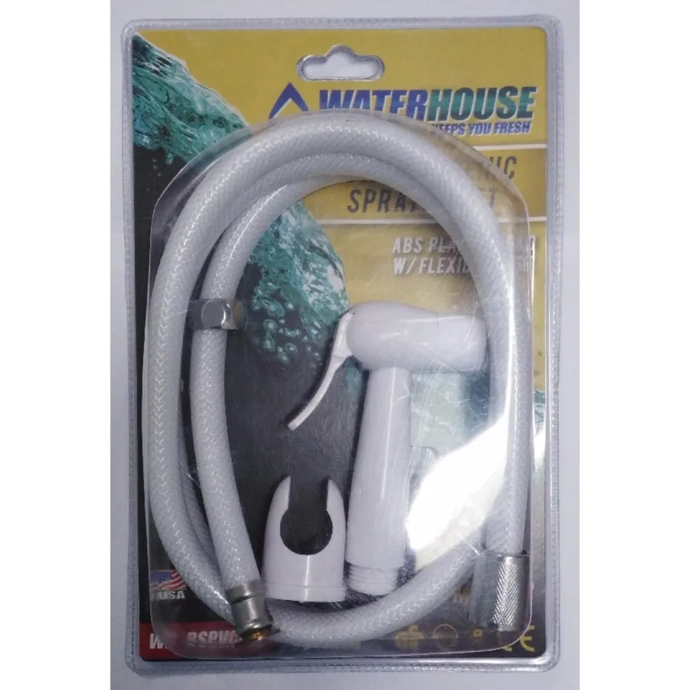 ABS Plastic Bidet Sprayer w/ High Tension Flexible Hose 1.5mts