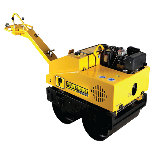 Energie Series Road Roller Double Drum 600 Kgs w/ 12 HP Diesel Engine