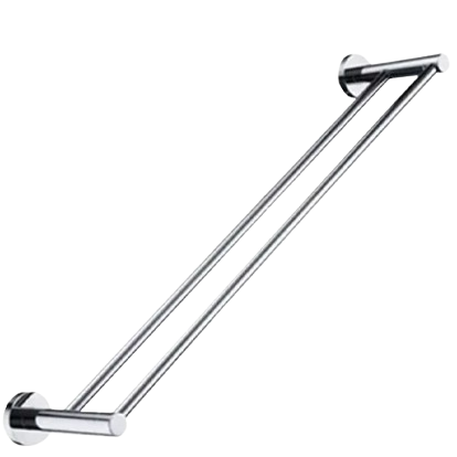 Round Type Dual Towel Bar Stainless 304