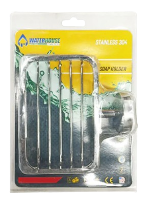 Square Type Soap Holder Stainless 304