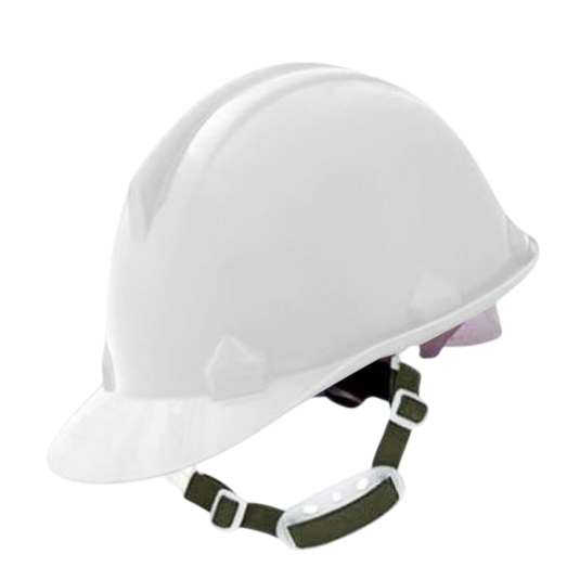 ABS Plastic Safety Helmet H.D. w/ Chin Strap
