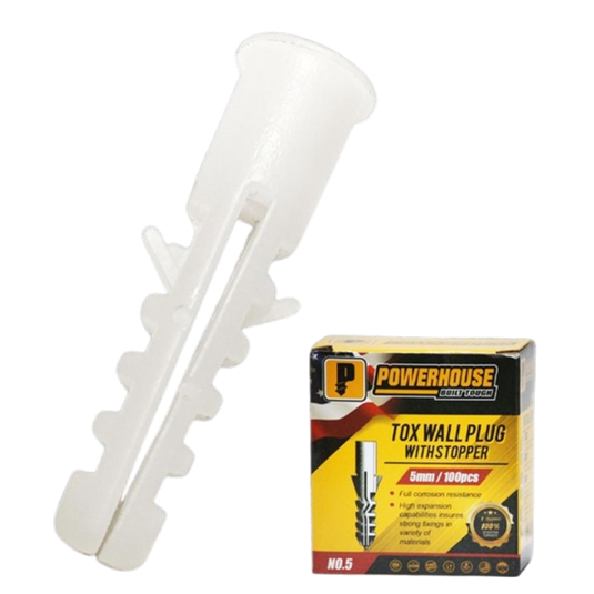 Powerhouse Tox Wall Plug w/ Stopper
