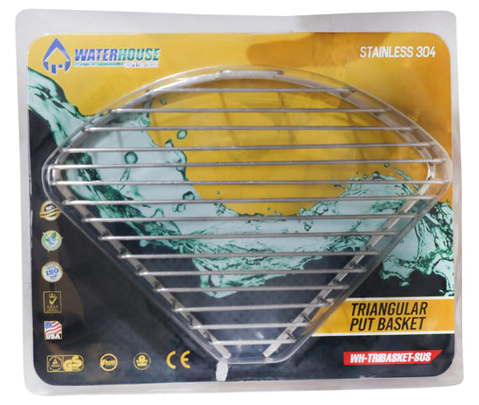 TRIANGULAR PUT BASKET (STAINLESS 304) - WH-TRIBASKET-SUS