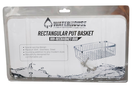 RECTANGULAR PUT BASKET (STAINLESS 304) - WH-RECBASKET-SUS